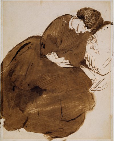 Jane Morris (1839-1914) by Dante Gabriel Charles Rossetti