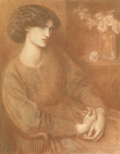Jane Morris by Dante Gabriel Charles Rossetti