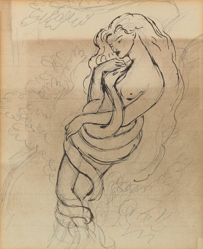 Lady Lilith, c. 1869 by Dante Gabriel Charles Rossetti