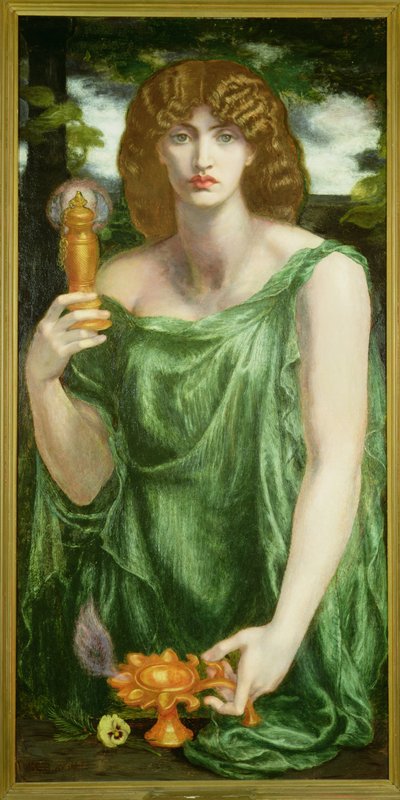 Mnemosyne by Dante Gabriel Charles Rossetti