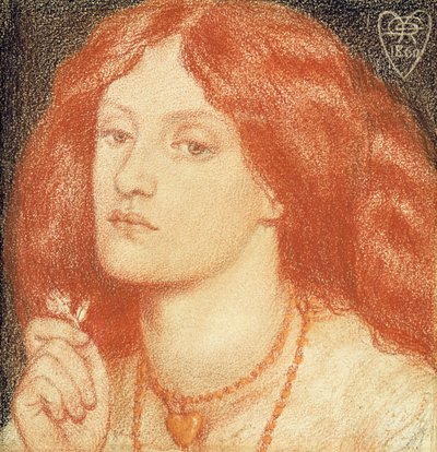 Portrait of Elizabeth Siddal (1834-62) by Dante Gabriel Charles Rossetti
