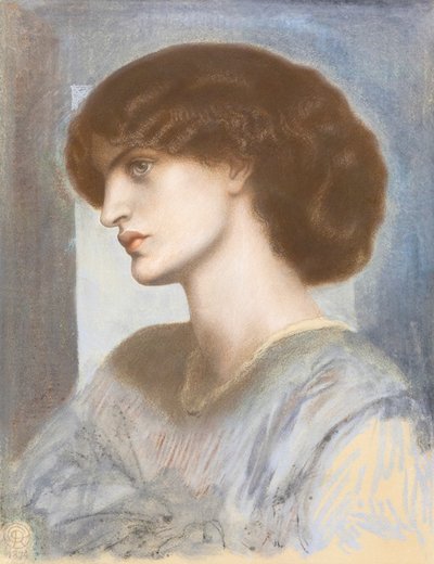 Portrait of Jane Morris by Dante Gabriel Charles Rossetti