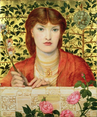 Regina Cordium: Alice Wilding by Dante Gabriel Charles Rossetti