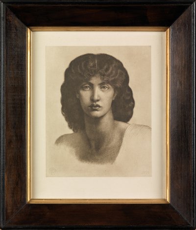 Study of Jane Morris for Astarte Syriaca by Dante Gabriel Charles Rossetti