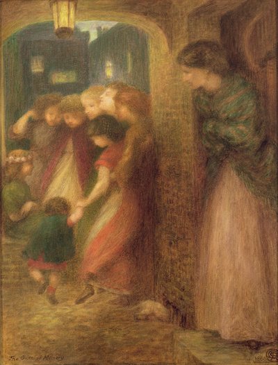The Gate of Memory, 1864 by Dante Gabriel Charles Rossetti