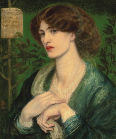 The Salutation of Beatrice by Dante Gabriel Charles Rossetti