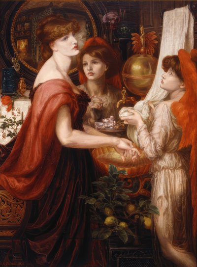 The Beautiful Hand by Dante Gabriel Rossetti