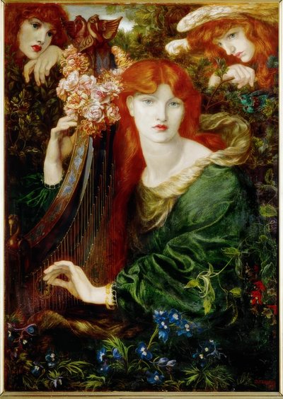 La Ghirlandata by Dante Gabriel Charles Rossetti