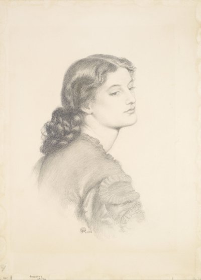 Portrait of Ada Vernon by Dante Gabriel Rossetti