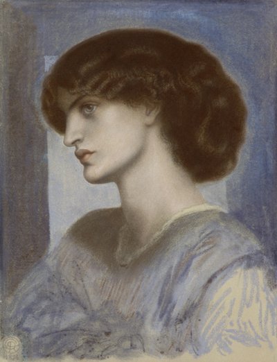 Portrait of Jane Morris by Dante Gabriel Rossetti