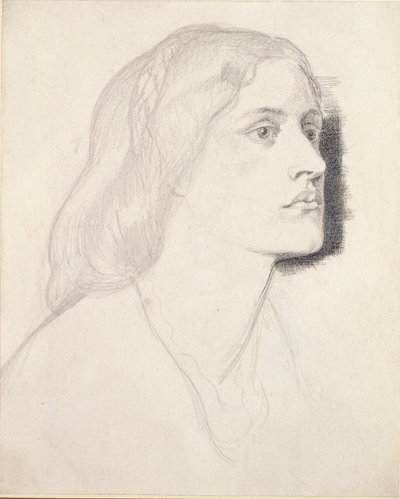 Portrait of Miss Ruth Herbert, Probably 1858 by Dante Gabriel Rossetti