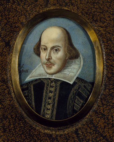 Portrait of William Shakespeare by Dante Gabriel Charles Rossetti