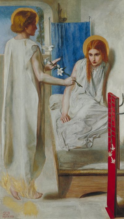 The Annunciation by Dante Gabriel Rossetti
