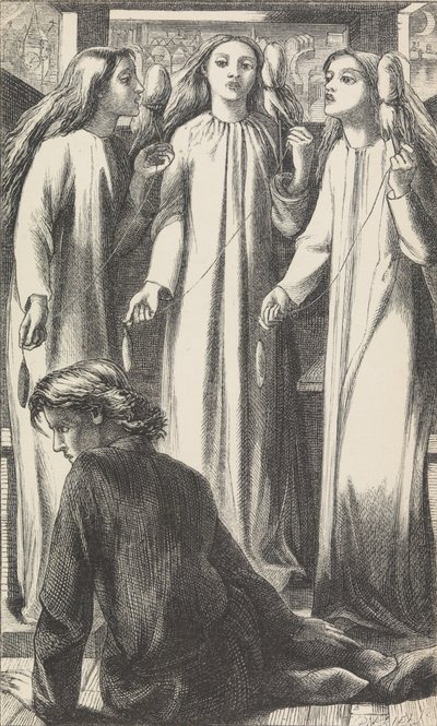 The Music Master by Dante Gabriel Rossetti