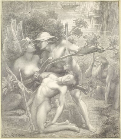 The Question, the Sphinx by Dante Gabriel Rossetti