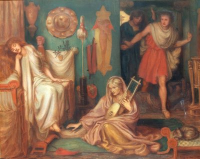 The Return of Tibullus to Delia by Dante Gabriel Charles Rossetti