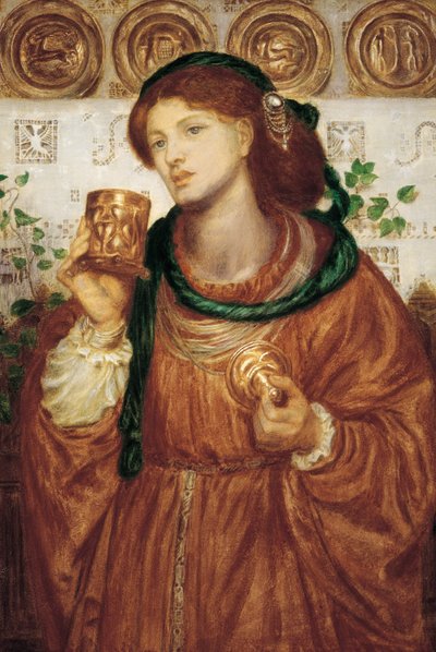 The Loving Cup by Dante Gabriel Rossetti
