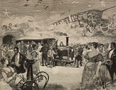 Carnival party at International Artistic Club of Rome, Italy by Dante Paolocci