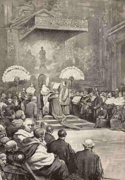 Consistory on November 13, Pope Leo XIII creating new cardinals, Vatican by Dante Paolocci
