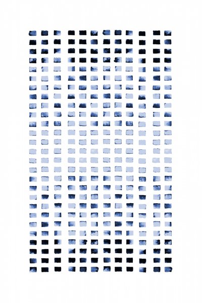 Indigo Square Gradient by Danushka Abeygoda