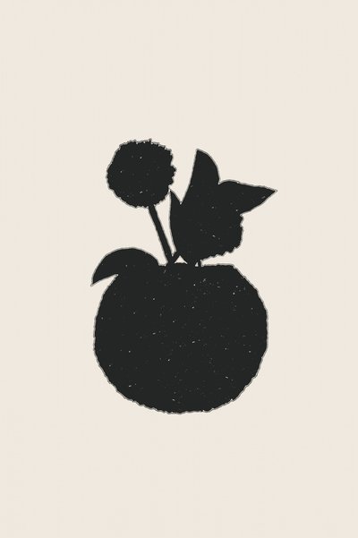 Modern Plant Silhouette by Danushka Abeygoda