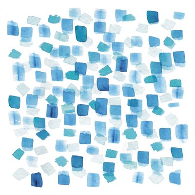 Scattered Blue Hues by Danushka Abeygoda