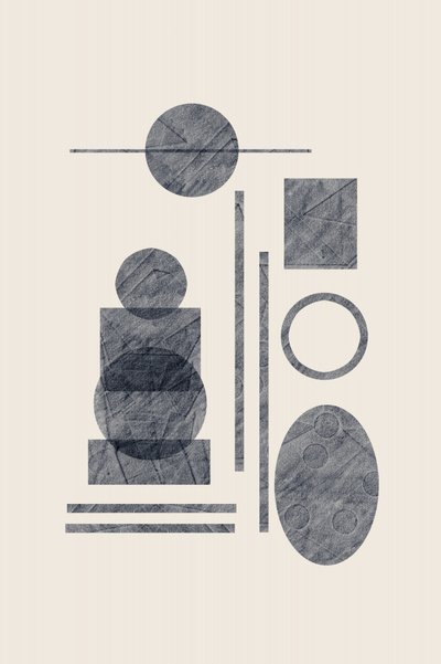 Textured Geometric Forms by Danushka Abeygoda