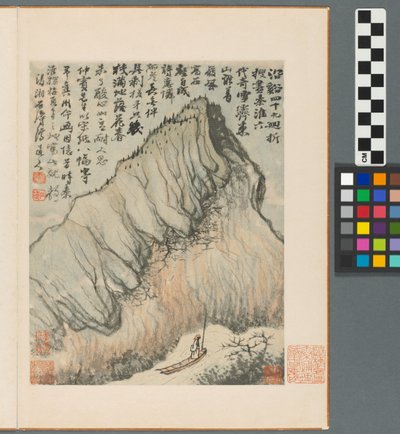 Reminiscences of the Qinhuai River by Daoji Shitao