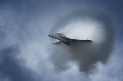 Fighter Jet Sonic Boom by Darek Siusta
