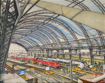 All Aboard!, 2023 by Darrell Windjack