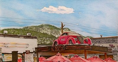 Pitstop on Route 66, 2024 by Darrell Windjack
