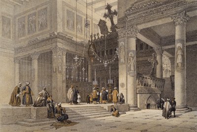 Church of St Helena by David (after) Roberts