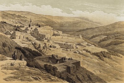 Convent of the Terra Santa, Nazareth by David (after) Roberts