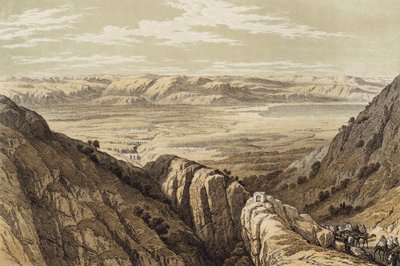 Descent upon the Valley of Jordan by David (after) Roberts