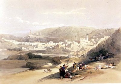 Hebron, March 18th 1839, plate 55 from Volume II of 
