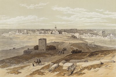 Tyre from the Isthmus by David (after) Roberts