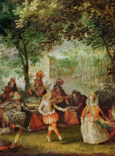 The Party in the Country by David (attr.) Vinckeboons