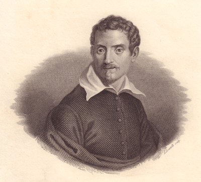 Portrait of Italian painter Domenico Zampieri also known as Domenichino by John Ward Dunsmore