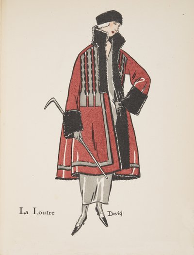 La Loutre, from a Collection of Fashion Plates by David