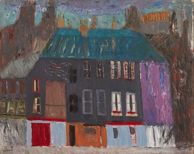 Buildings at West Crosscauseway by David Alan Redpath Michie