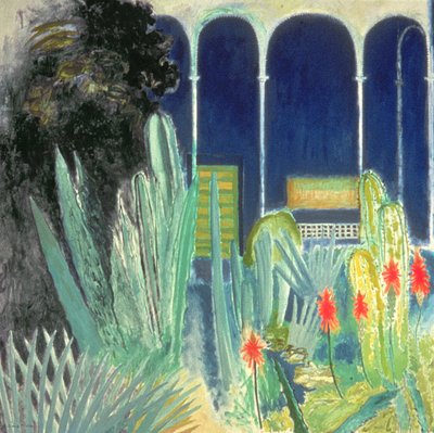 In the Majorelle Gardens by David Alan Redpath Michie