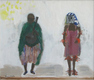 Musician and Dancer, Le Grand Ballet du Senegal by David Alan Redpath Michie