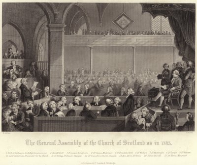 General Assembly of the Church of Scotland as in 1783 by David Allan