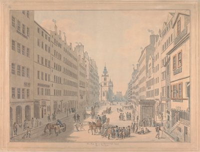 The High Street of Edinburgh from the East by David Allan