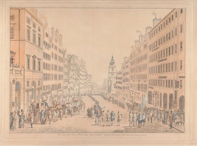 View of the High Street of Edinburgh and the Commissioner by David Allan