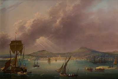 Dundee from the River, c.1835 by David Angelo Andrews