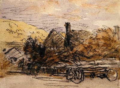 A Timber Wagon by David Cox