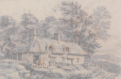 Cottage in Herefordshire by David Cox