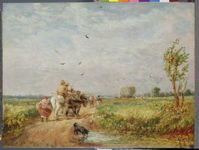 Going to the Hayfield by David Cox