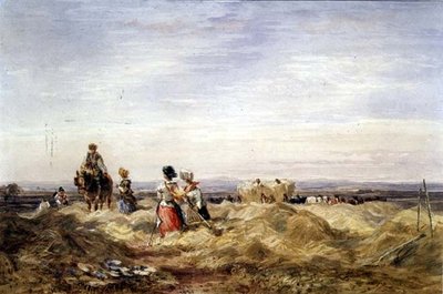 In the Hayfield by David Cox